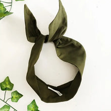 Load image into Gallery viewer, Kahki Cotton Wire Headband
