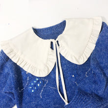 Load image into Gallery viewer, Cream Corduroy Cotton Detachable Collar

