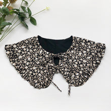 Load image into Gallery viewer, Leopard Print Cotton Removable Frill collar, Detachable Collar
