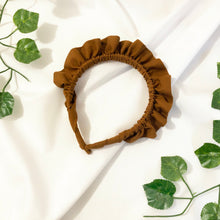 Load image into Gallery viewer, Caramel Rouched headband
