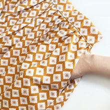 Load image into Gallery viewer, Mustard Print Cotton Midi Skirt
