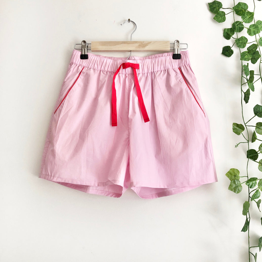 Pink Cotton PJ Shorts