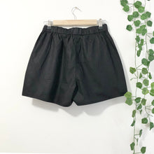 Load image into Gallery viewer, Black Cotton PJ Shorts

