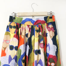 Load image into Gallery viewer, Printed Cotton Midi Skirt- Epic Spectacle
