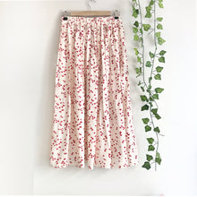 Load image into Gallery viewer, Loveheart Viscose Midi Skirt
