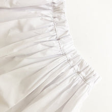 Load image into Gallery viewer, White Cotton Midi Skirt
