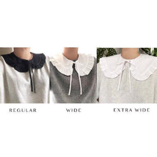 Load image into Gallery viewer, Oversized Sherpa Collar, Frill collar, Detachable Frill collar
