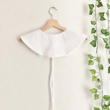 Load image into Gallery viewer, Tulip White Cotton detachable Collar
